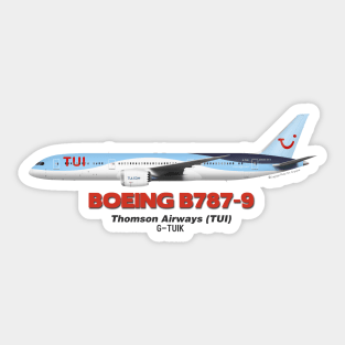 Boeing B787-9 - Thomson Airways (TUI) Sticker